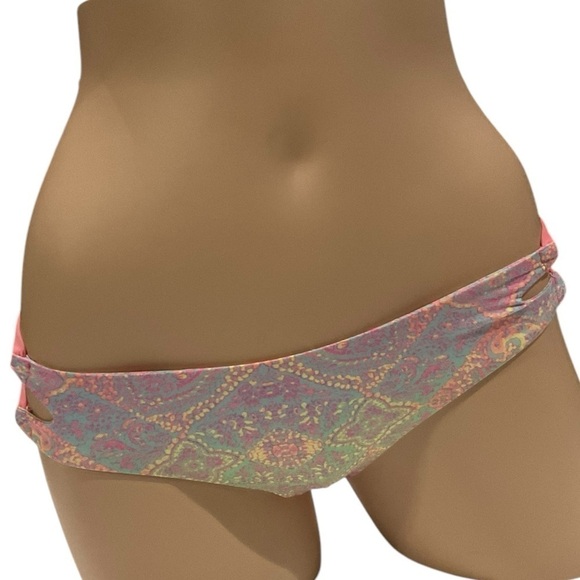 Gypsy 05 Other - Gypsy 05 Crisscross Side Detail Colorful Patterned Bikini Bottom